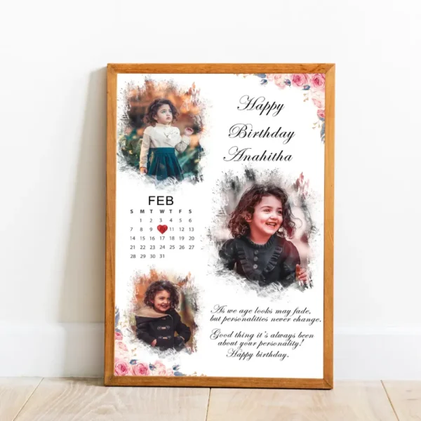 Personalized Happy Birthday Picture Frames