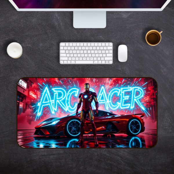 Arc Racer | Desk Mat | Desk Pad | Mouse Pad | Leather Desk Pad | Gaming Mouse Pad