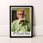 death photo frame editing